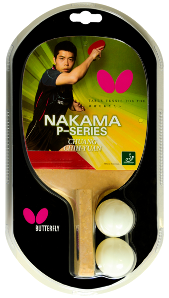 Butterfly Nakama P-4 Penhold Racket: Nakama P-4 Japanese Penhold Racket